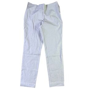 A New Day‎ Womens Size 17R Pinstripe Side Zip Skinny Ankle Pants Light Gray